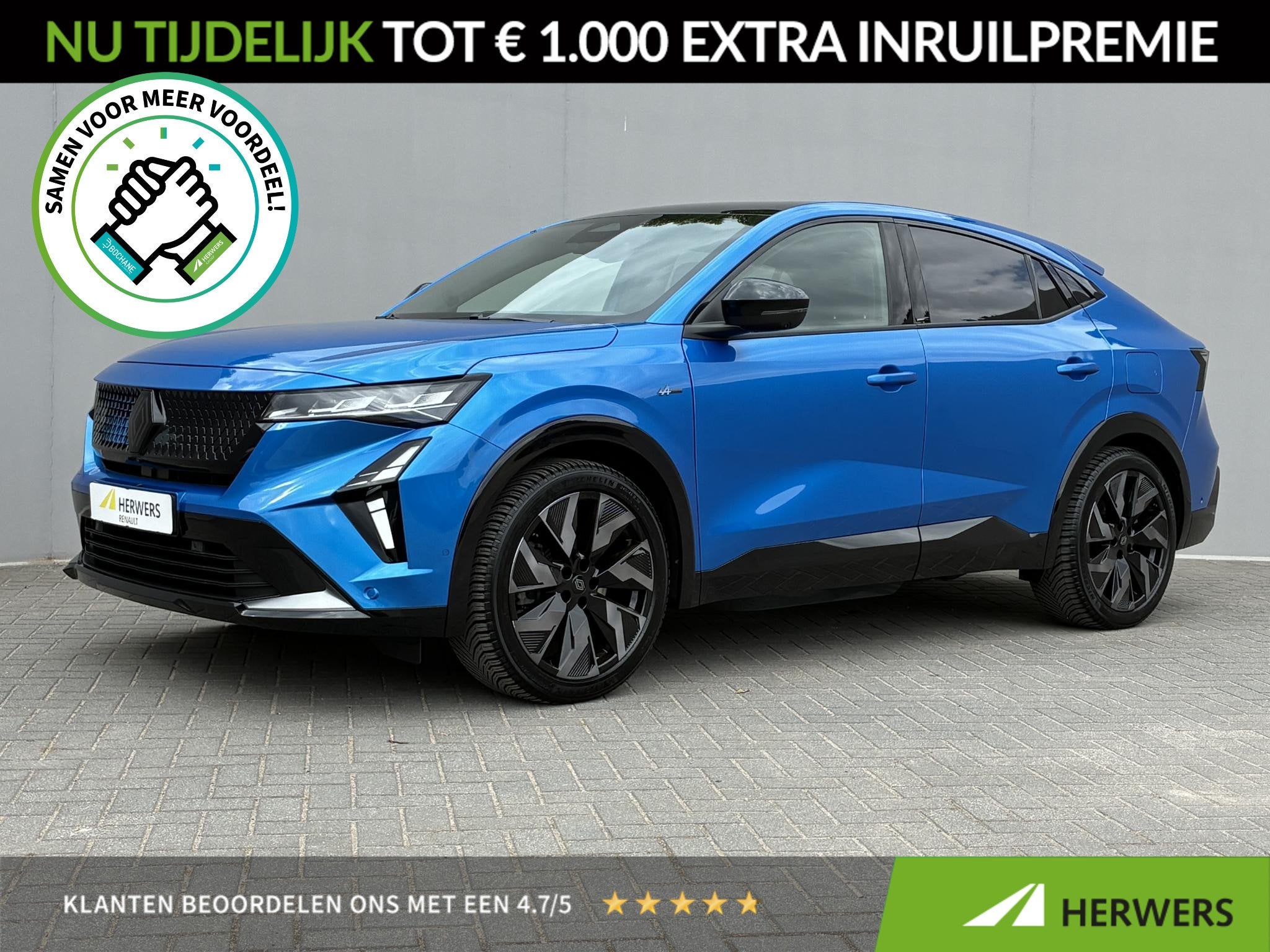 Renault Rafale E-Tech 4x4 plug-in full hybrid 300 esprit Alp