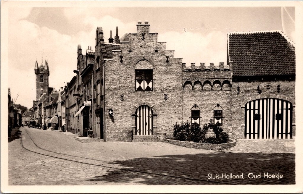 Sluis - 6 oude ansichtkaarten, Verzenden, 1960 tot 1980, Gelopen, Zeeland