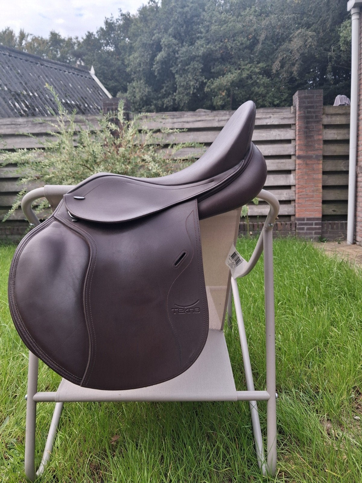 Tekna springzadel 17inch bruin, Ophalen of Verzenden, Overige soorten