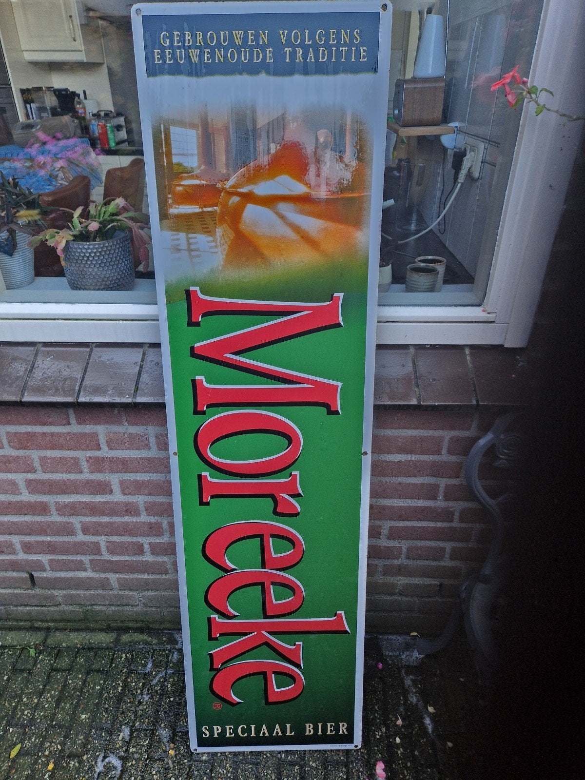 Moreeke Speciaal, Verzamelen, Ophalen, Gebruikt, Reclamebord, Plaat of Schild, Overige merken