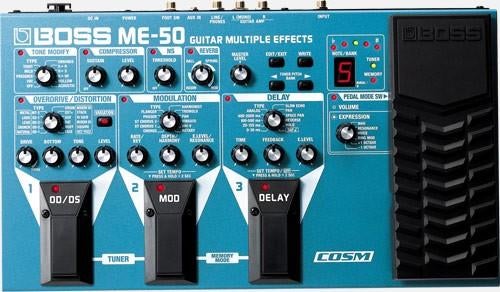Boss ME50 multi effect gitaar, Muziek en Instrumenten, Ophalen of Verzenden, Gebruikt, Multi-effect