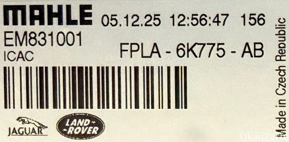 Land Rover Range Rover Jaguar Intercooler FPLA6K775 LR062405, Abbey Road, Whitley 1
CV3 4LF  Coventry, Jaguar Land Rover Limited