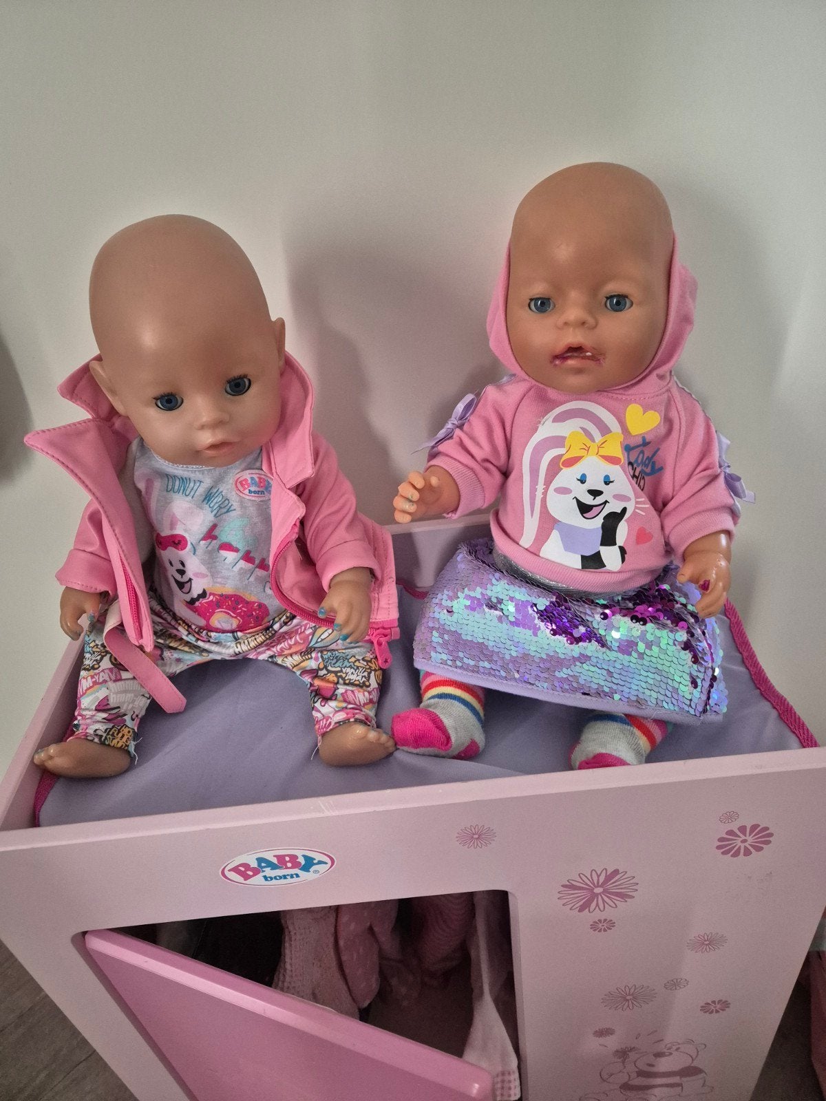 Babyborn poppen, Ophalen, Babypop