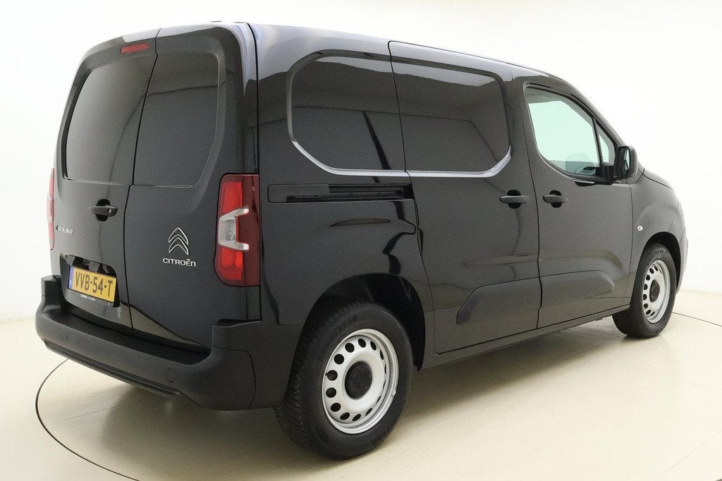 Citroen ë-Berlingo 136 L1 50 kWh 3-Fasen l Camera l Apple C, Gebruikt, 750 kg, 275 km, Zwart
