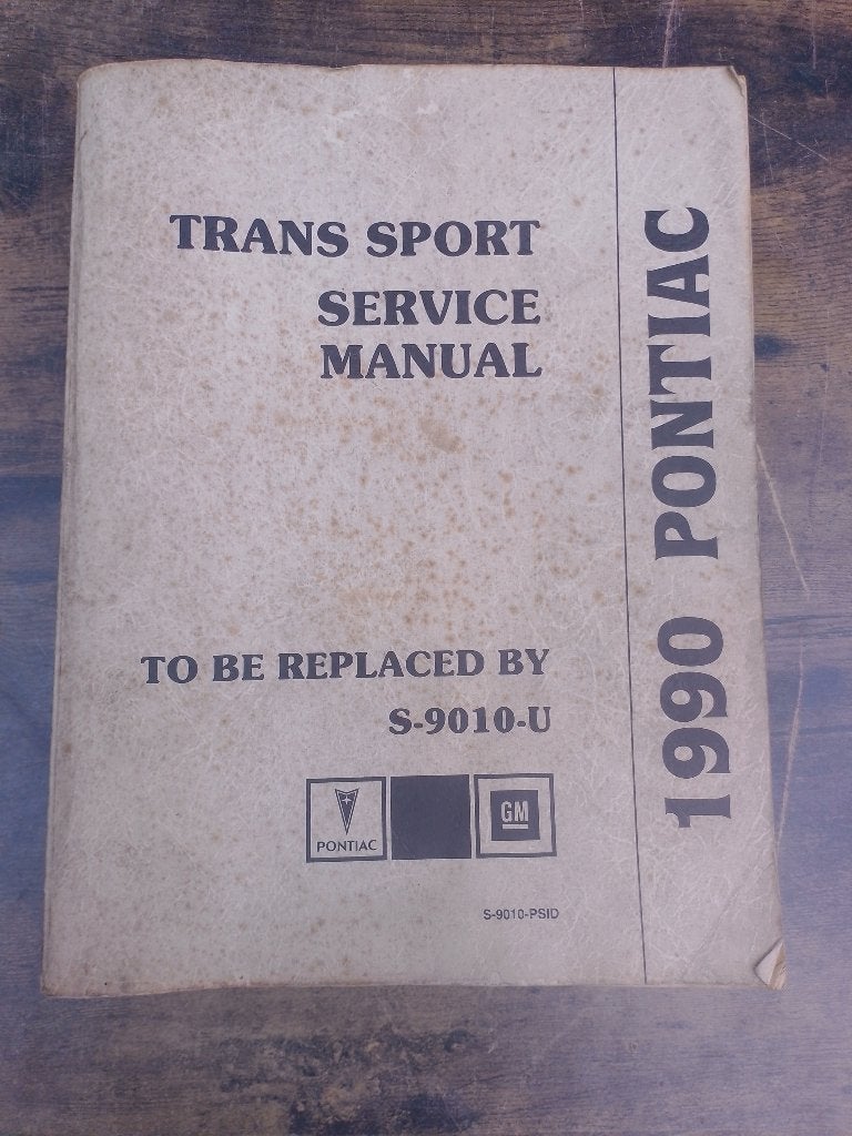Pontiac Trans Sport 1990 dealer werkplaatsboek ServiceManual, Ophalen of Verzenden, Gelezen, Overige merken