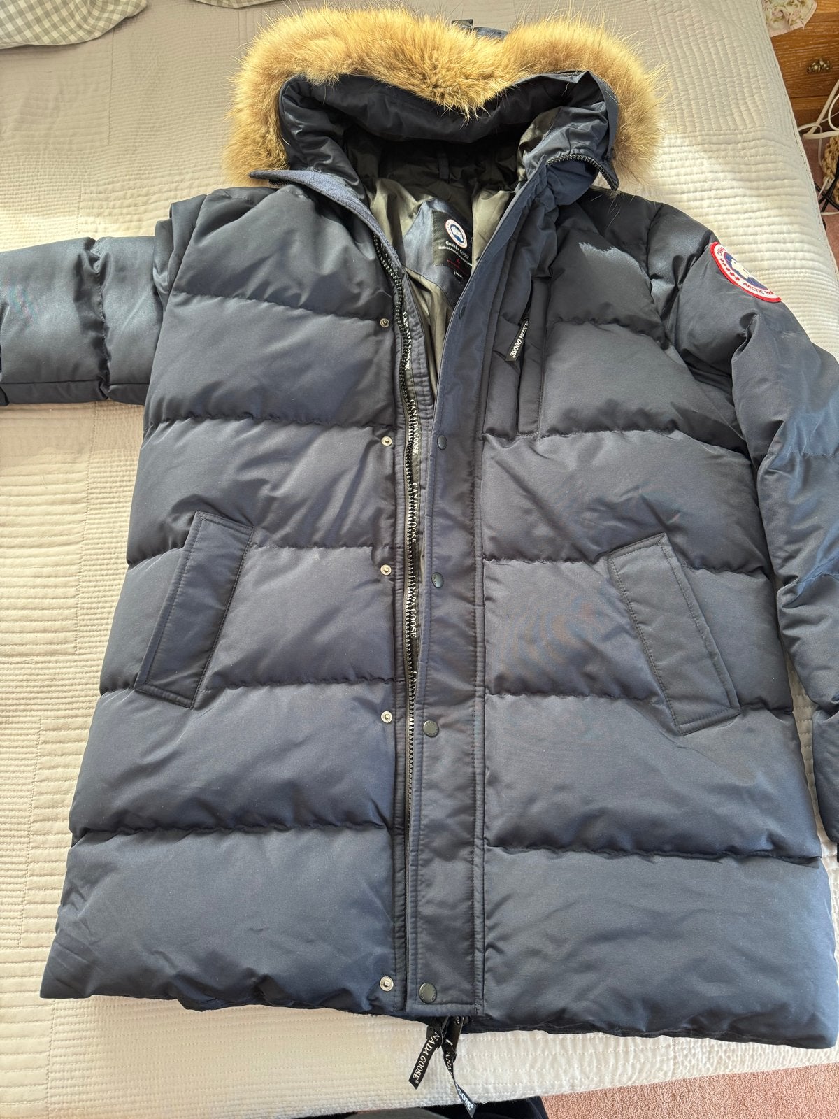 Canada Goose Expedition Parka - Maat 3XL, Ophalen of Verzenden, Zo goed als nieuw, Overige maten, Blauw