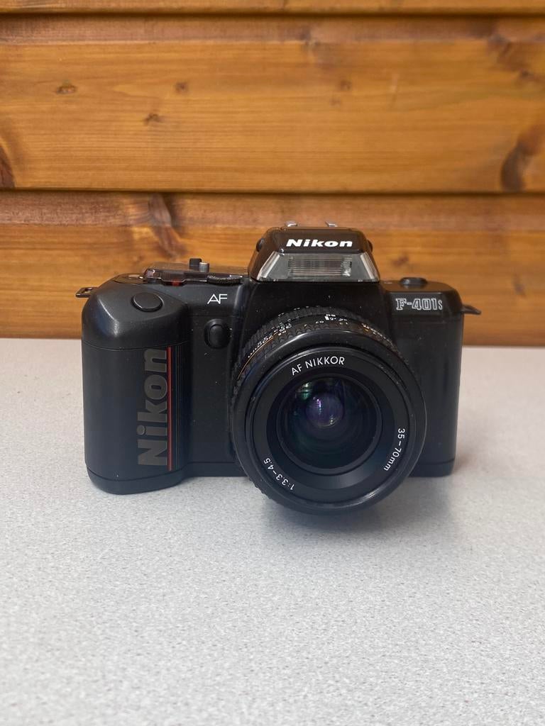 Nikon F-401s, Audio, Tv en Foto, Fotocamera's Analoog, Ophalen of Verzenden, Zo goed als nieuw, Spiegelreflex, Nikon