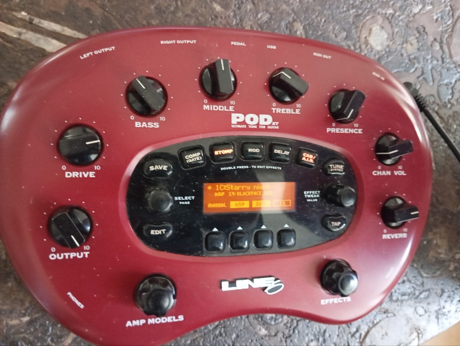 Line 6 POD XT gitaar multi-effect processor, Muziek en Instrumenten, Ophalen of Verzenden, Gebruikt, Multi-effect