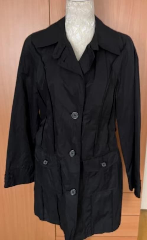 Witteveen zwarte jas maat L [DM], Kleding | Dames, Ophalen of Verzenden, Zo goed als nieuw, Maat 38/40 (M), Zwart