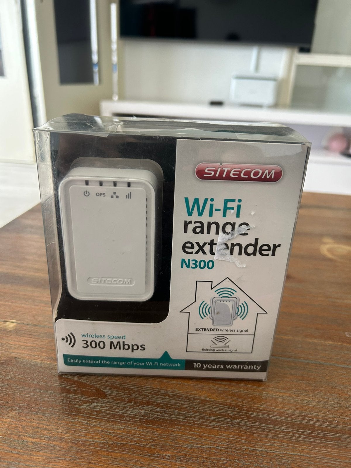 sitecom wifi range extender n300, Ophalen, Zo goed als nieuw