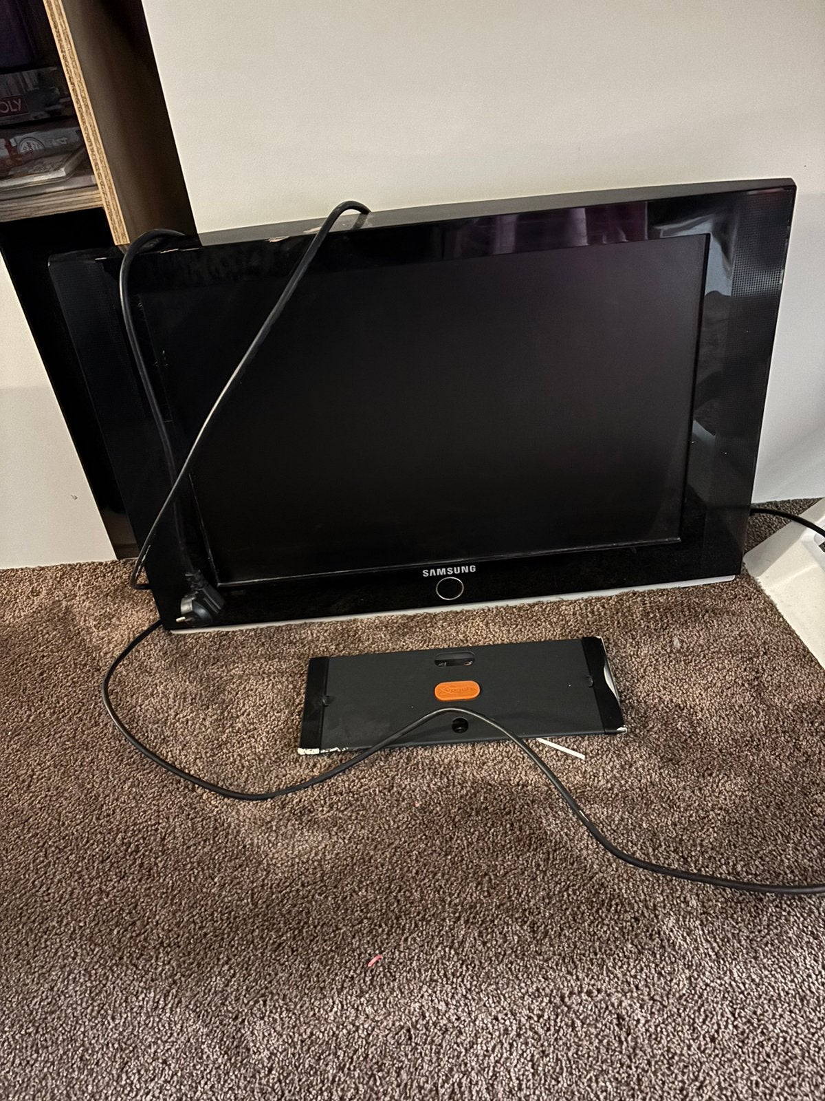 Samsung tv met muurbeugel, Ophalen, Samsung
