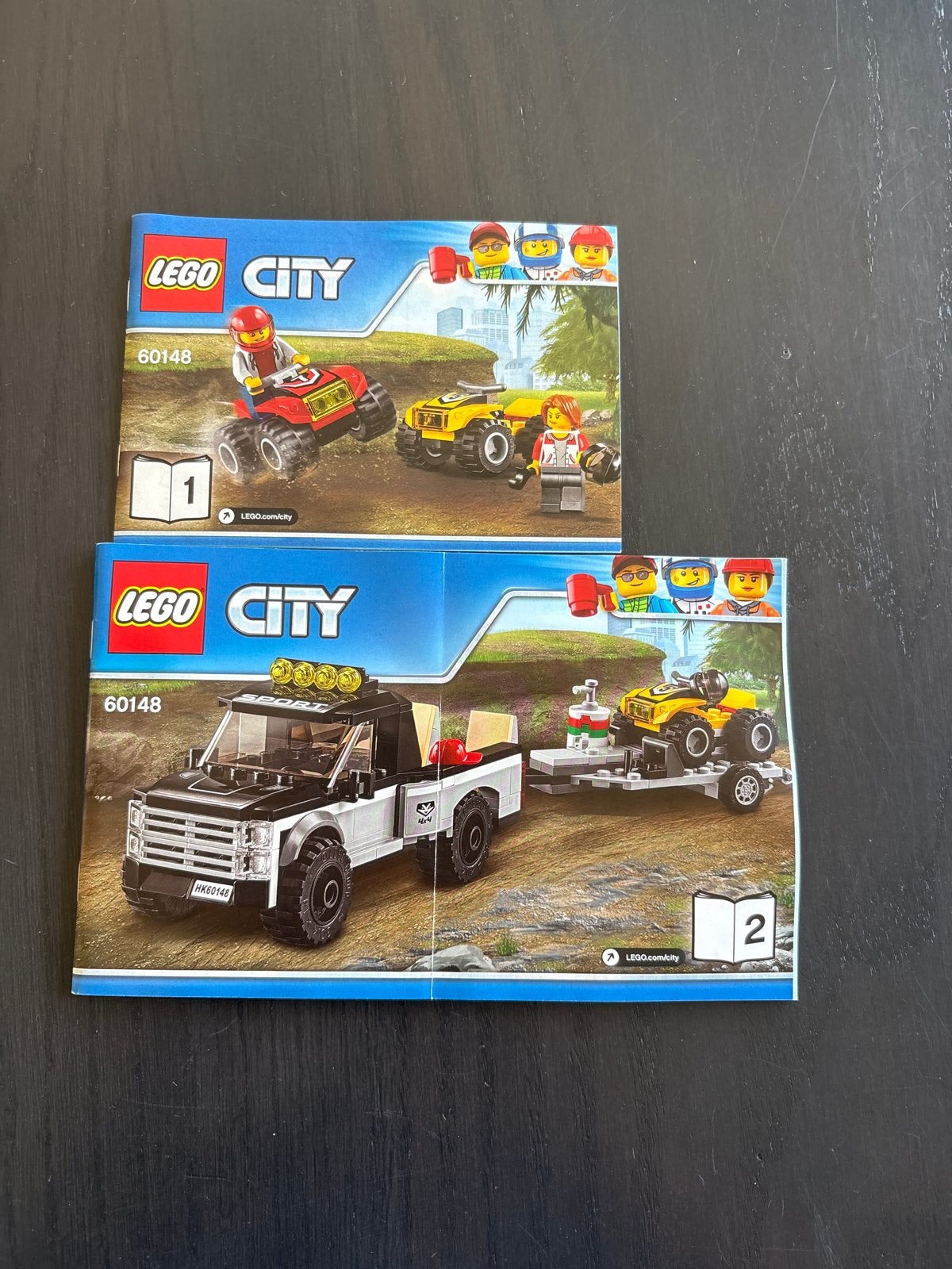 Lego City 60148: Quad Racers - Complete set met instructies, Ophalen, Lego, Compleet, Complete set