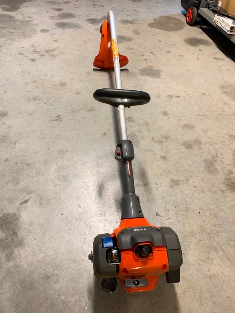 *NIEUW*  Husqvarna 129C Bosmaaier VOORRAADOPRUIMING, Ophalen, Nieuw, Benzine, Husqvarna