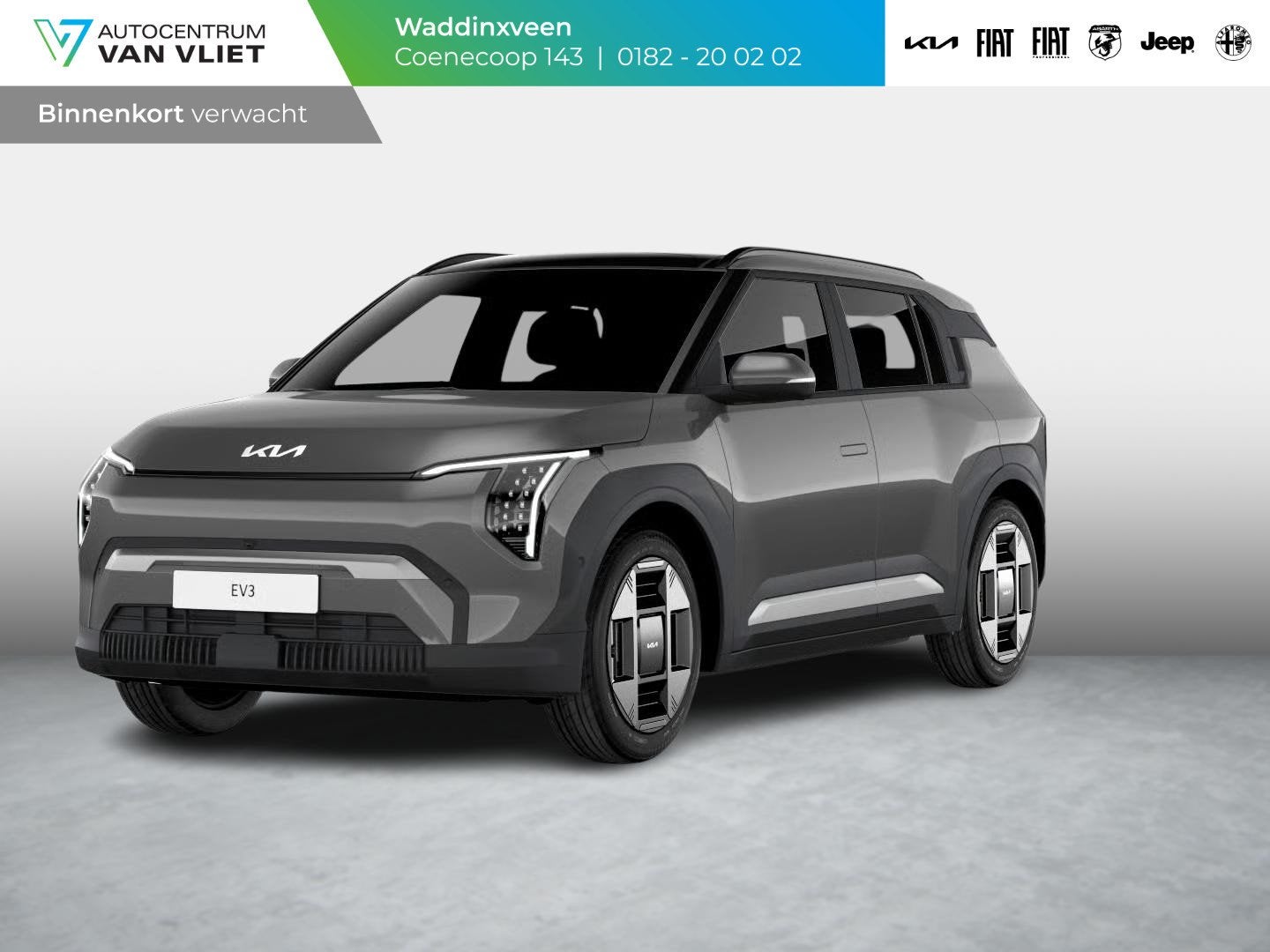 Kia EV3 Plus 81.4 kWh | Binnenkort beschikbaar | Stoel & Stu, Auto's, Stof, 510 min, Origineel Nederlands, 204 pk
