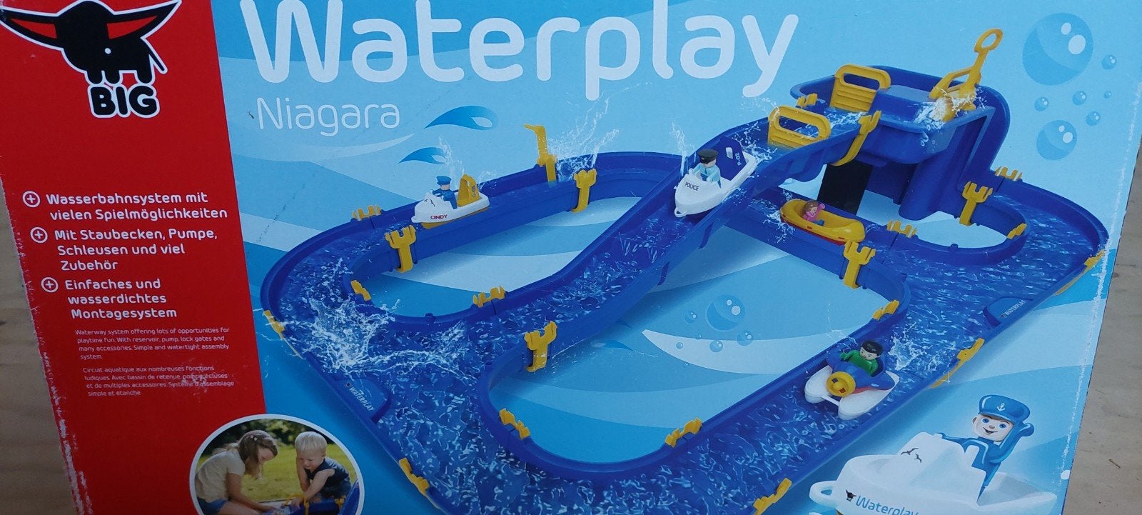 BIG Waterplay Niagara waterbaan, Ophalen of Verzenden, Gebruikt, Overige typen