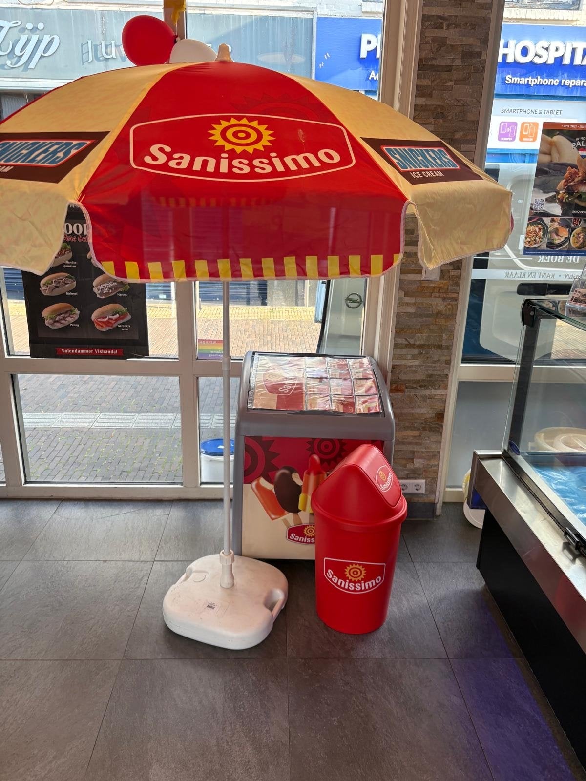 Sanissimo vriezer (inclusief accessoires), Witgoed en Apparatuur, Koelkasten en IJskasten, 60 cm of meer, 100 tot 150 liter, Met aparte vriezer