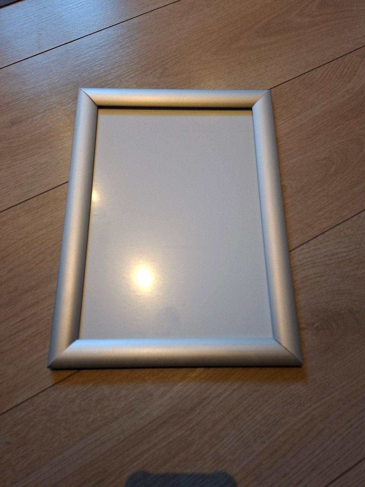 aluminium kliklijst, fotolijst  24x34 cm, Audio, Tv en Foto, Fotografie | Fotolijsten, Zilver, Metaal, Ophalen of Verzenden, Zo goed als nieuw