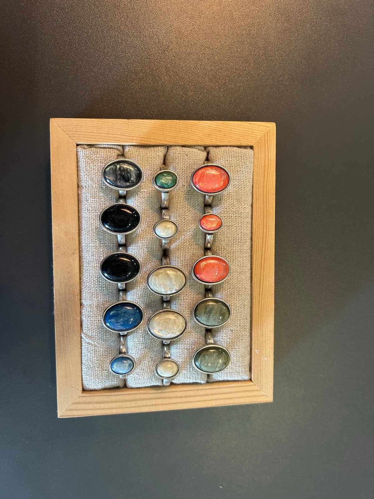 Qoss Ringen met diverse stenen - min. afname 3 stuks, Gebruikt, Overige kleuren, Verzenden, Met edelsteen