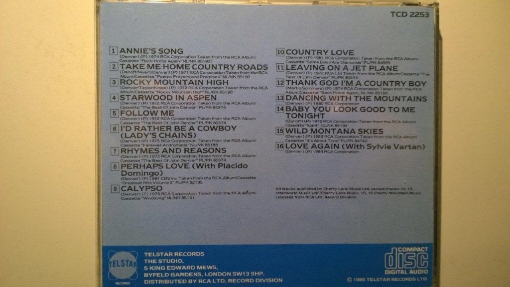 John Denver - The John Denver Collection (16 Classic Songs), Ophalen of Verzenden, Zo goed als nieuw, Album