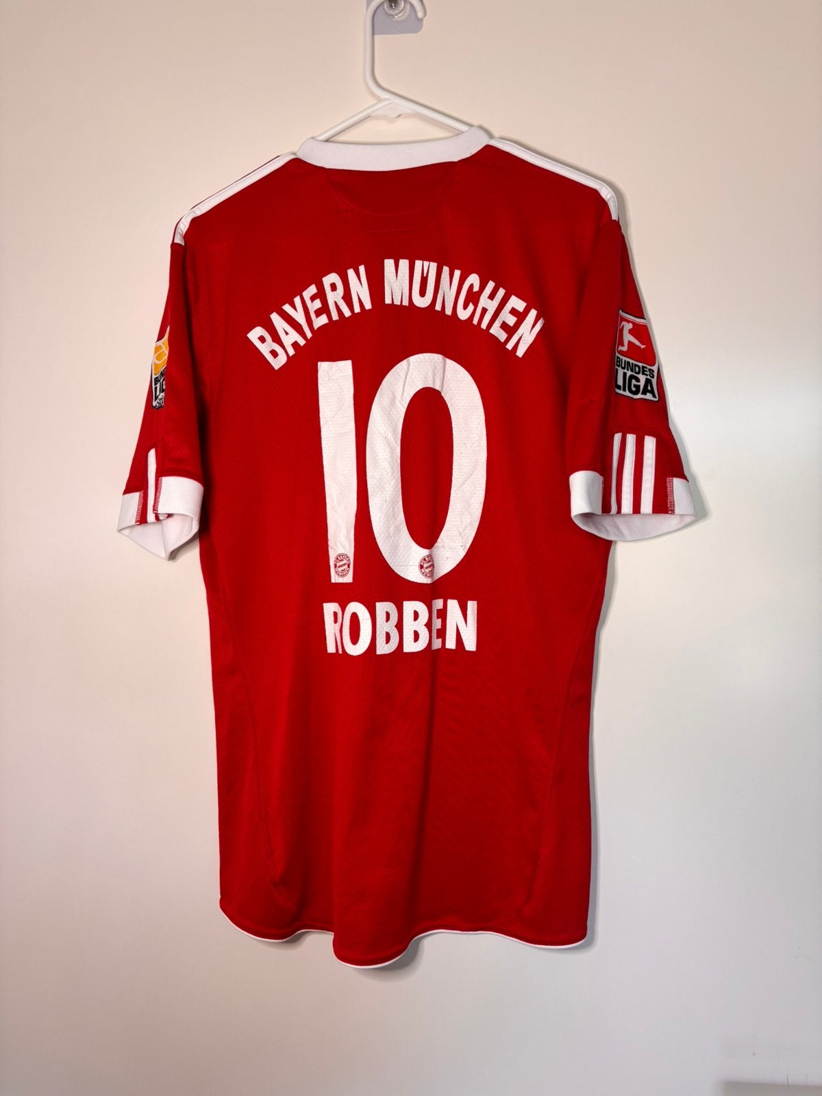 Bayern Munchen 2009/2010 Arjen Robben #10 voetbal shirt M, Maat M, Verzenden, Zo goed als nieuw, Shirt