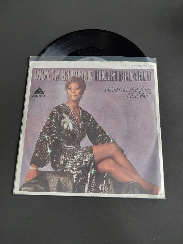 Dionne Warwick heartbreaker, Ophalen of Verzenden, Gebruikt, 7 inch, Single