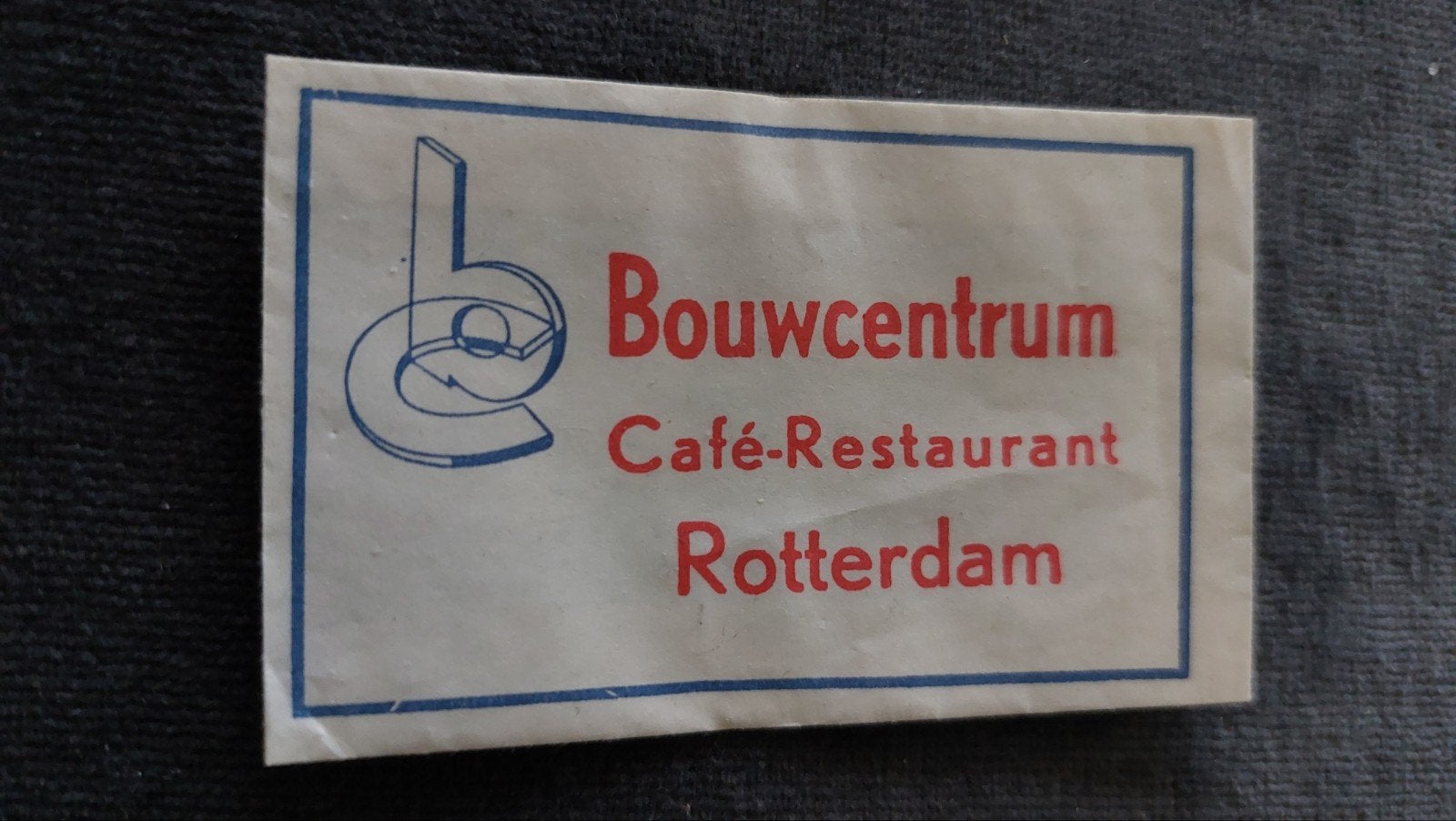 Rotterdam, Bouwcentrum café rest.., Verzenden, Nederland