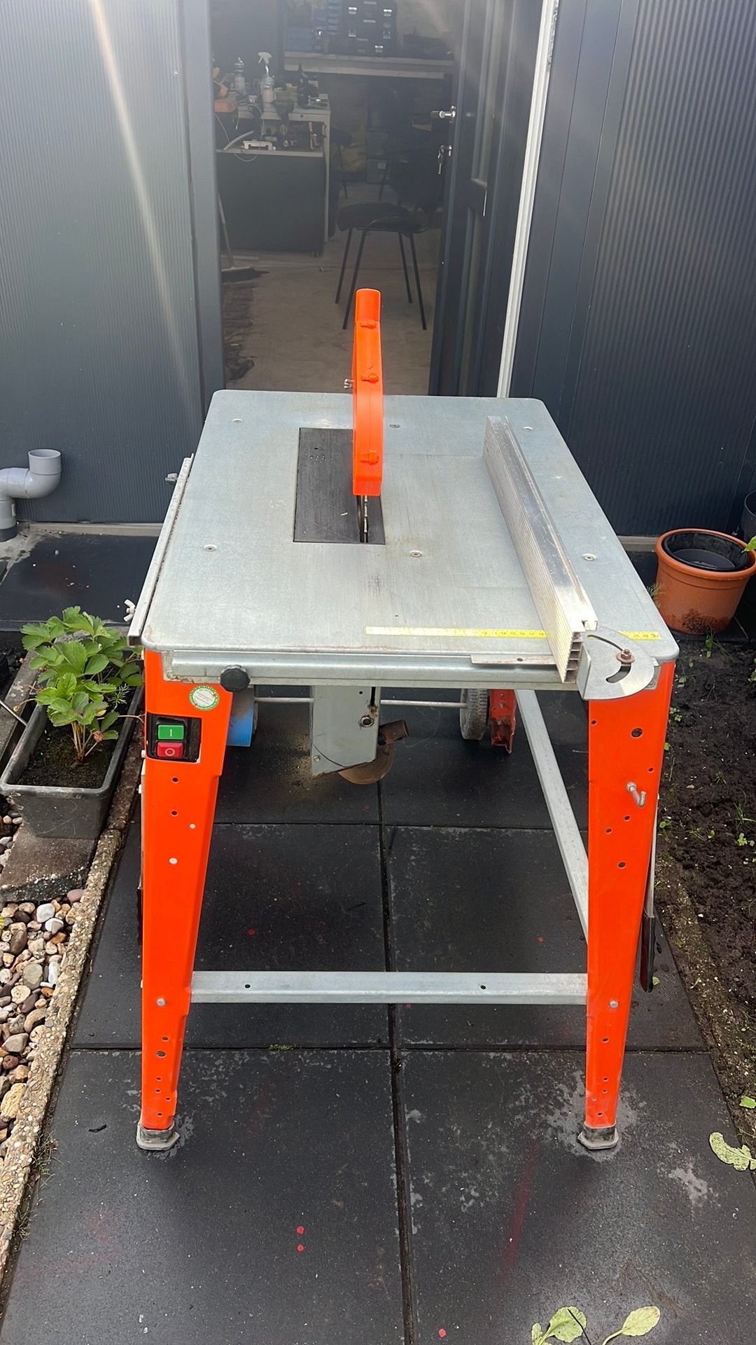 ATIKA Tafelcirkelzaag HT 315 (3000W, 230V), Ophalen, Cirkelzaag, 70 mm of meer, Zo goed als nieuw