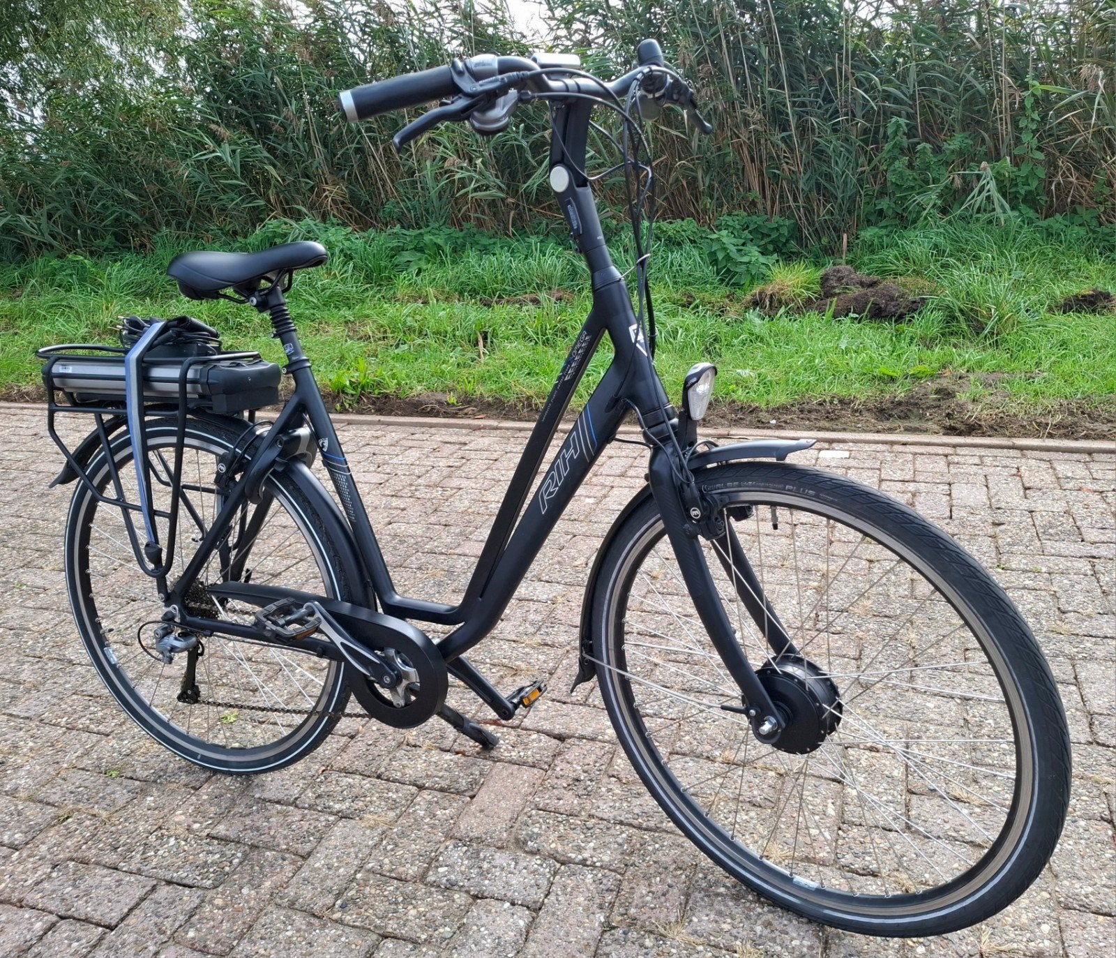 Nette elektrische RIH damesfiets, 28inch, 54cm hoog✅️, Ophalen, 53 tot 56 cm, Versnellingen, Zo goed als nieuw