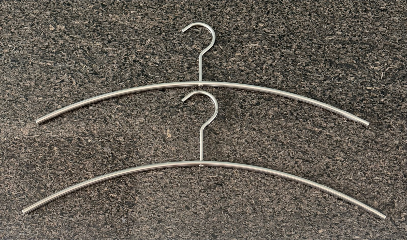 Cascando RVS Kledinghangers (2 stuks), Ophalen of Verzenden, Zo goed als nieuw, Metaal, Volwassenen