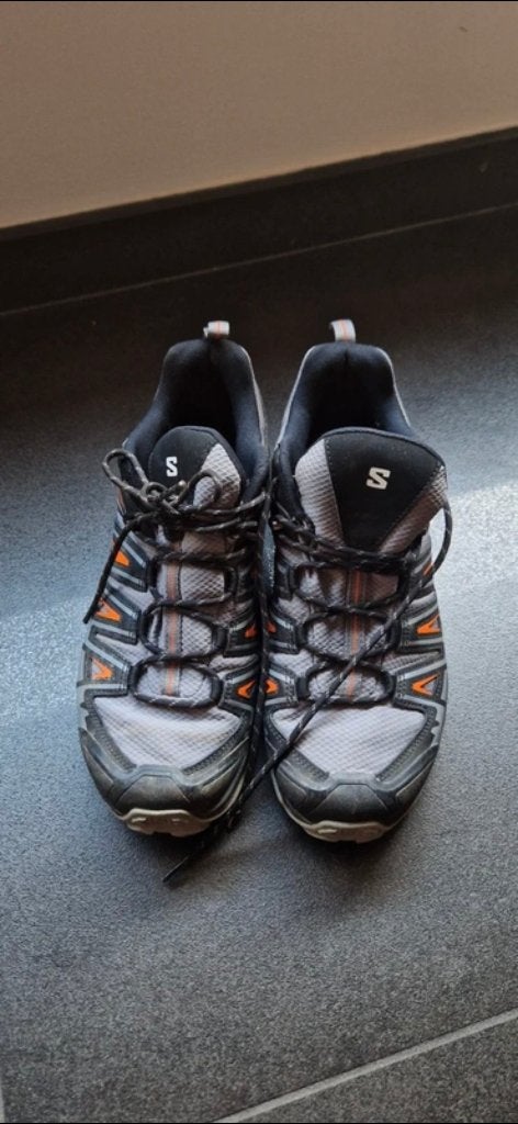 Salomon Male Shoes, Ophalen, Zwart, Salomon, Gedragen