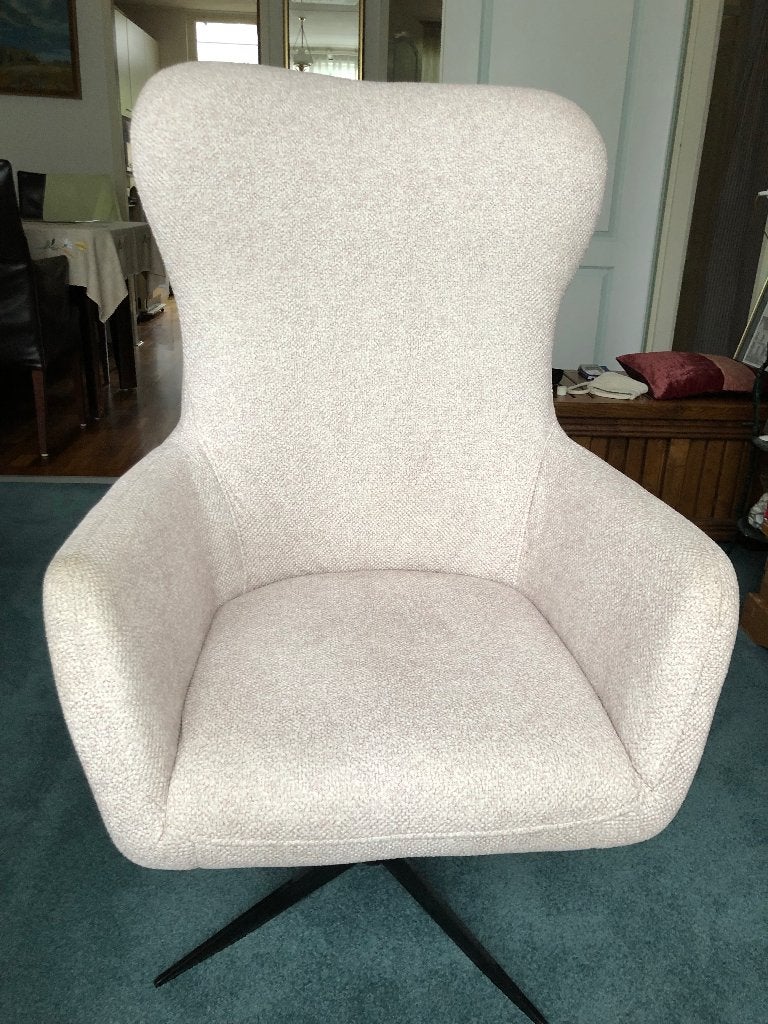 Comfortabele draaistoel/ relaxstoel, Huis en Inrichting, Fauteuils, Ophalen, Minder dan 75 cm, Zo goed als nieuw, 50 tot 75 cm