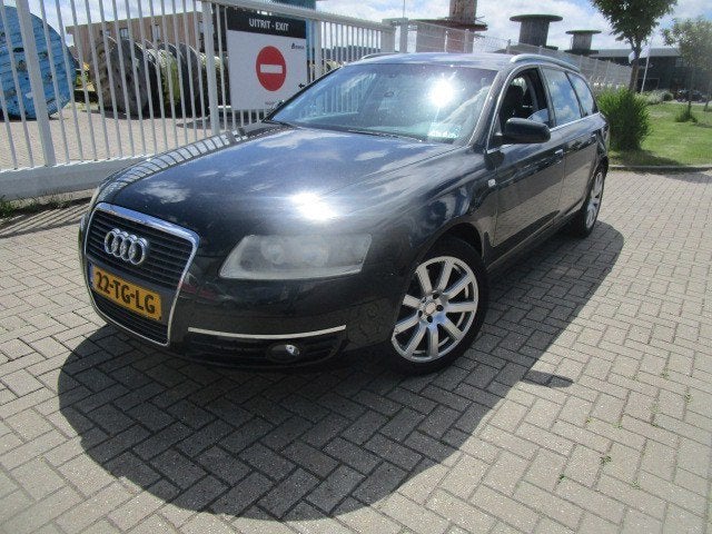 Audi A6 Avant 2.7 TDI Pro Line Business, Auto's, Audi, 2698 cc, Zwart, Euro 4, Onderhoudsboekje
