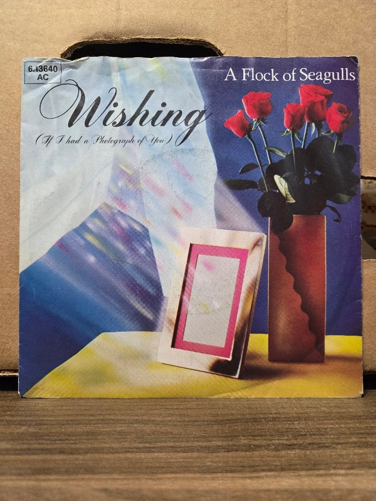 A flock of seagulls - Wishing, 7 inch, Ophalen of Verzenden, Zo goed als nieuw, Beschermende buitenhoes
