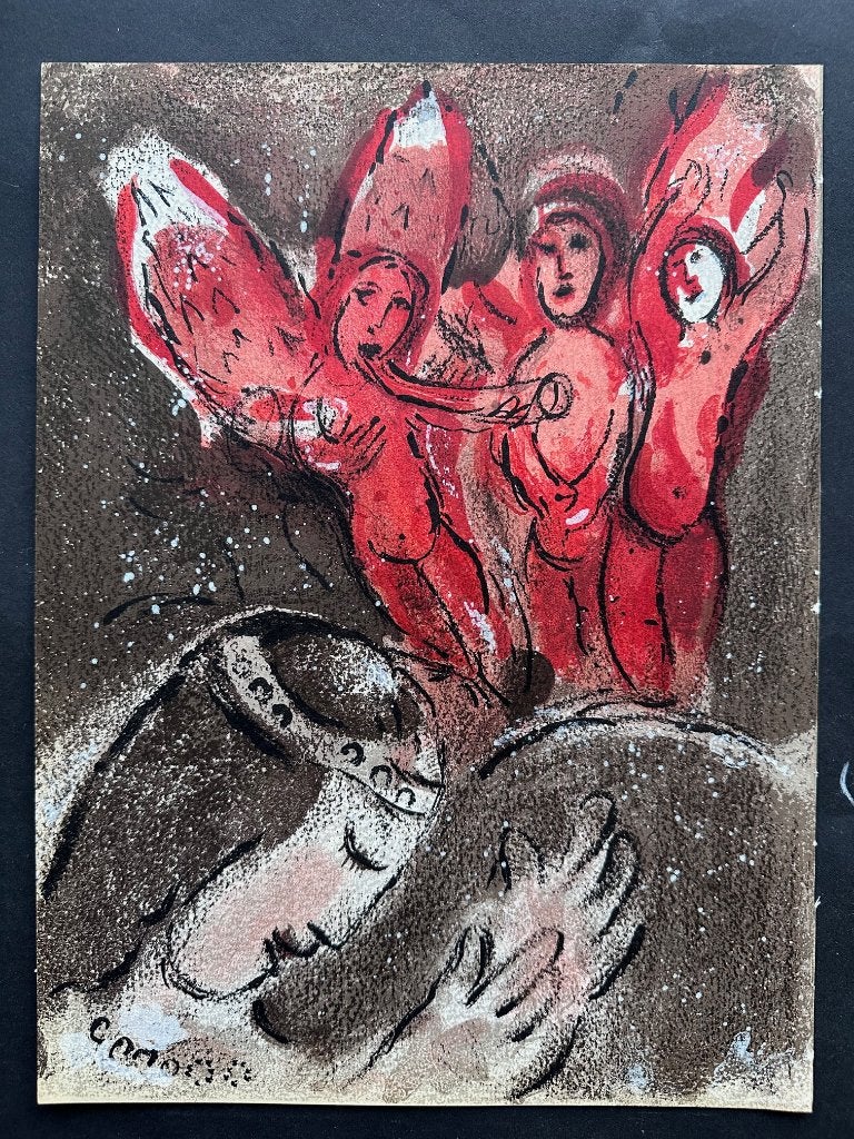 Marc Chagall litho, Ophalen of Verzenden