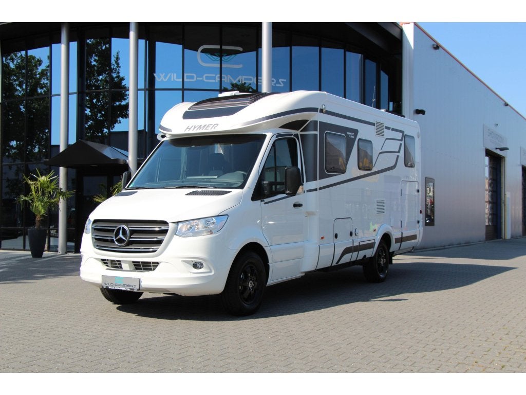 Hymer BMC-T 600 Whiteline - ENKELE BEDDEEN - LEVEL SYSTEEM, Caravans en Kamperen, Campers, Automaat, Winterisolatie, Ringverwarming