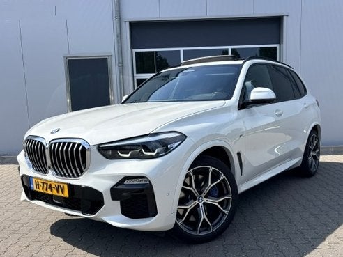 BMW X5 xDrive40i M-SPORT * LED, NAVI+, LEDER, PANO, TREKH, M, Auto's, Dealer onderhouden, Gebruikt, Met garantie (alle), Vierwielaandrijving