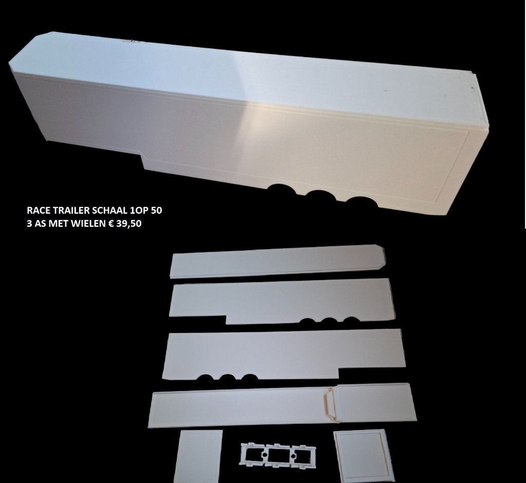 SSM racetrailer kit, Ophalen of Verzenden, Nieuw, Bus of Vrachtwagen