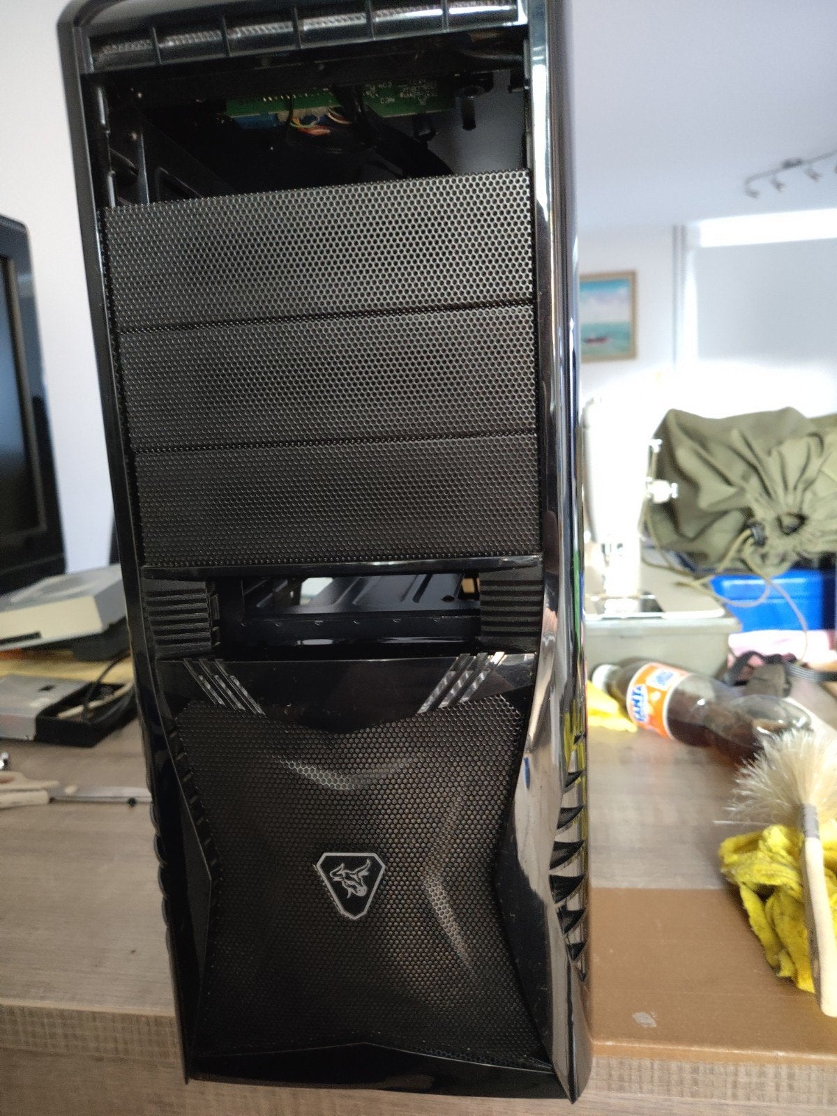 oude pc behuizing, Ophalen