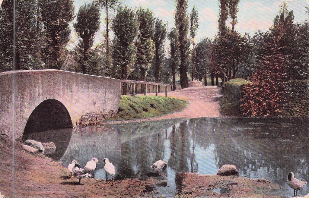 Tiel - Parkgezicht? (gel. 1911), Ophalen of Verzenden, Voor 1920, Gelopen, Gelderland