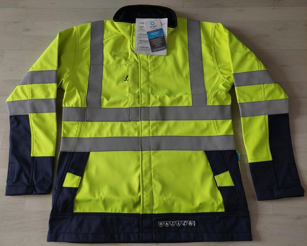 Playford signalisatie softshell jas 9633N2TV2478 maat XL, Ophalen of Verzenden, Nieuw
