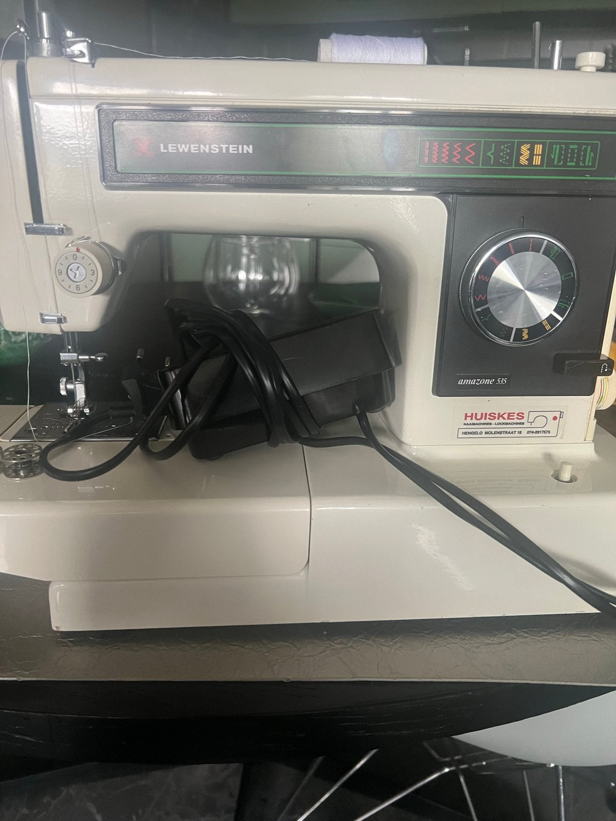 Lewenstein Amazone 515 Naaimachine - Werkend, Ophalen of Verzenden, Gebruikt, Naaimachine, Lewenstein