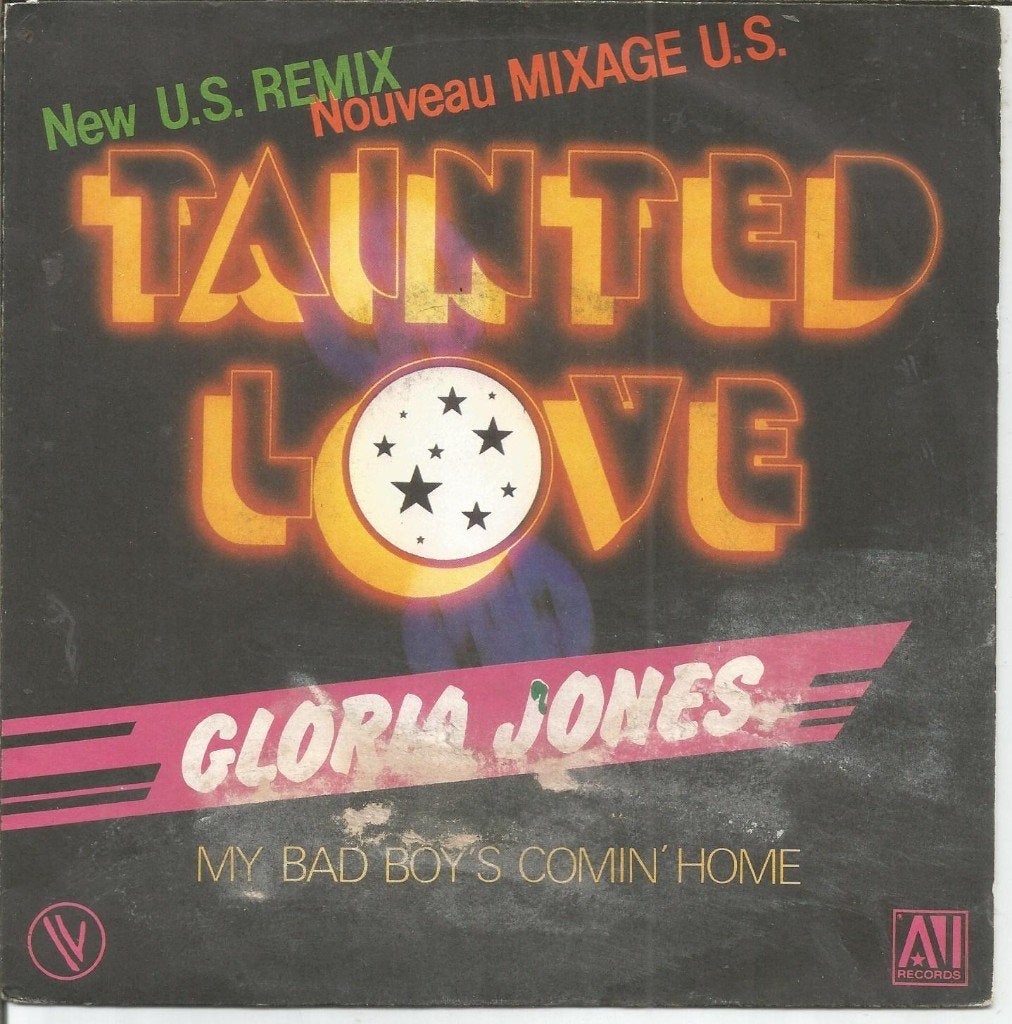 Gloria Jones – Tainted Love (1981), Cd's en Dvd's, Vinyl Singles, Gebruikt, 7 inch, R&B en Soul, Fotohoes