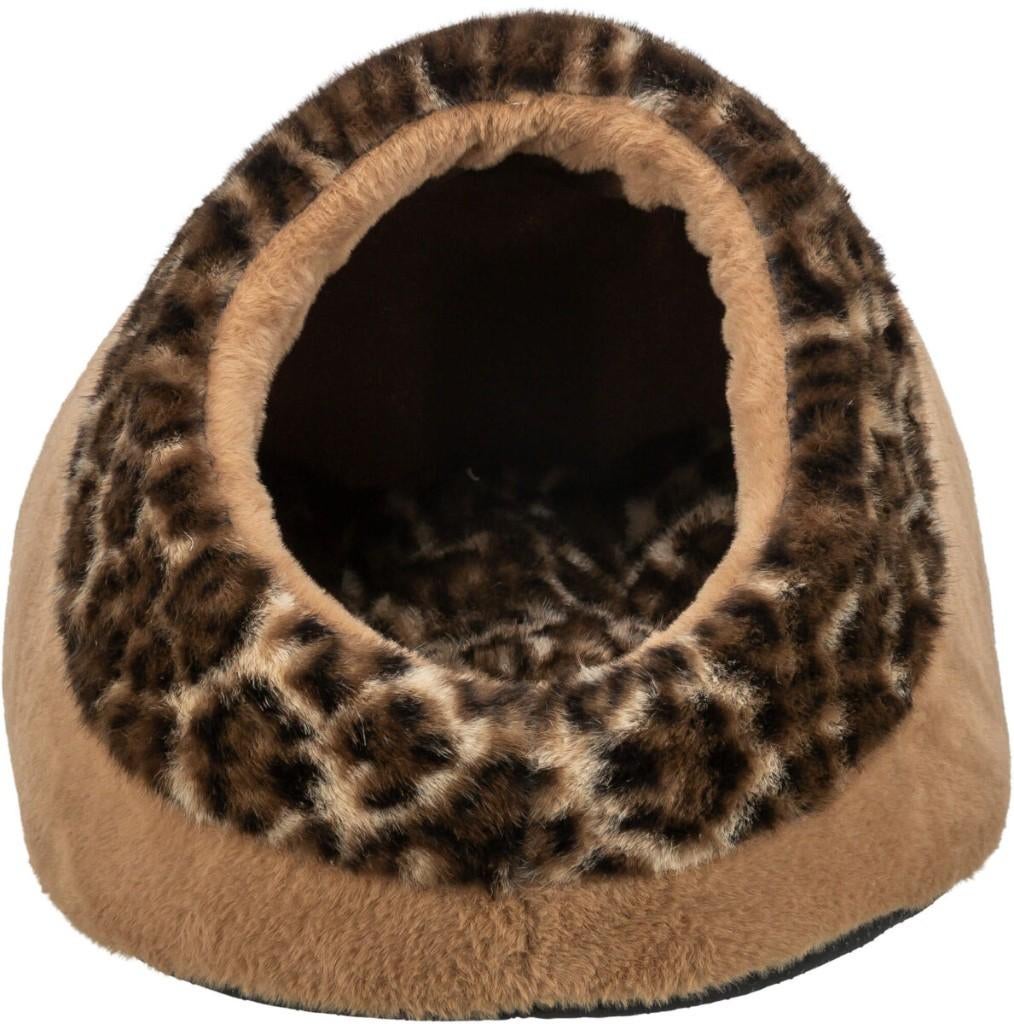 Hondenmand iglo Leo panterprint bruin van € 37,99 nu € 29,95, ., Ophalen of Verzenden, Pluche, .