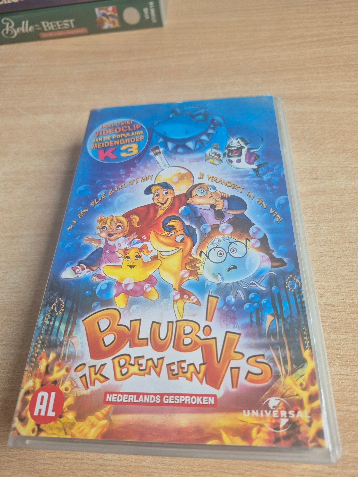 Blub! Ik Ben Een Vis - Nederlandse Versie (VHS), Gebruikt, Animatie, Alle leeftijden, Film