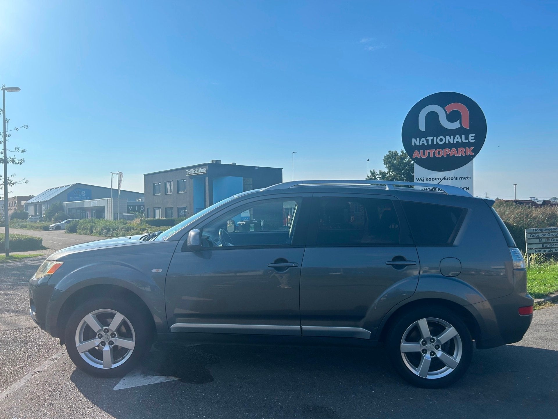 Mitsubishi Outlander 2007 * 2.0 DI-D Intense+ * APK * EXPORT, Multifunctioneel stuurwiel, 7 stoelen, Bedrijf, 1968 cc