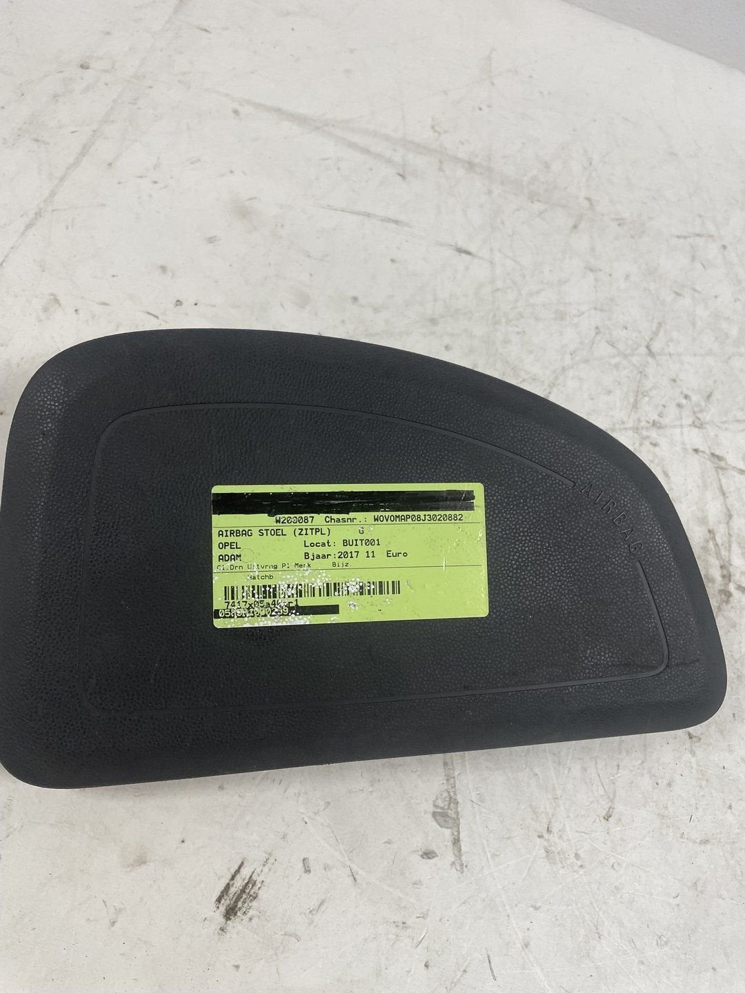 opel adam stoel airbag, Gebruikt, -, -, Opel