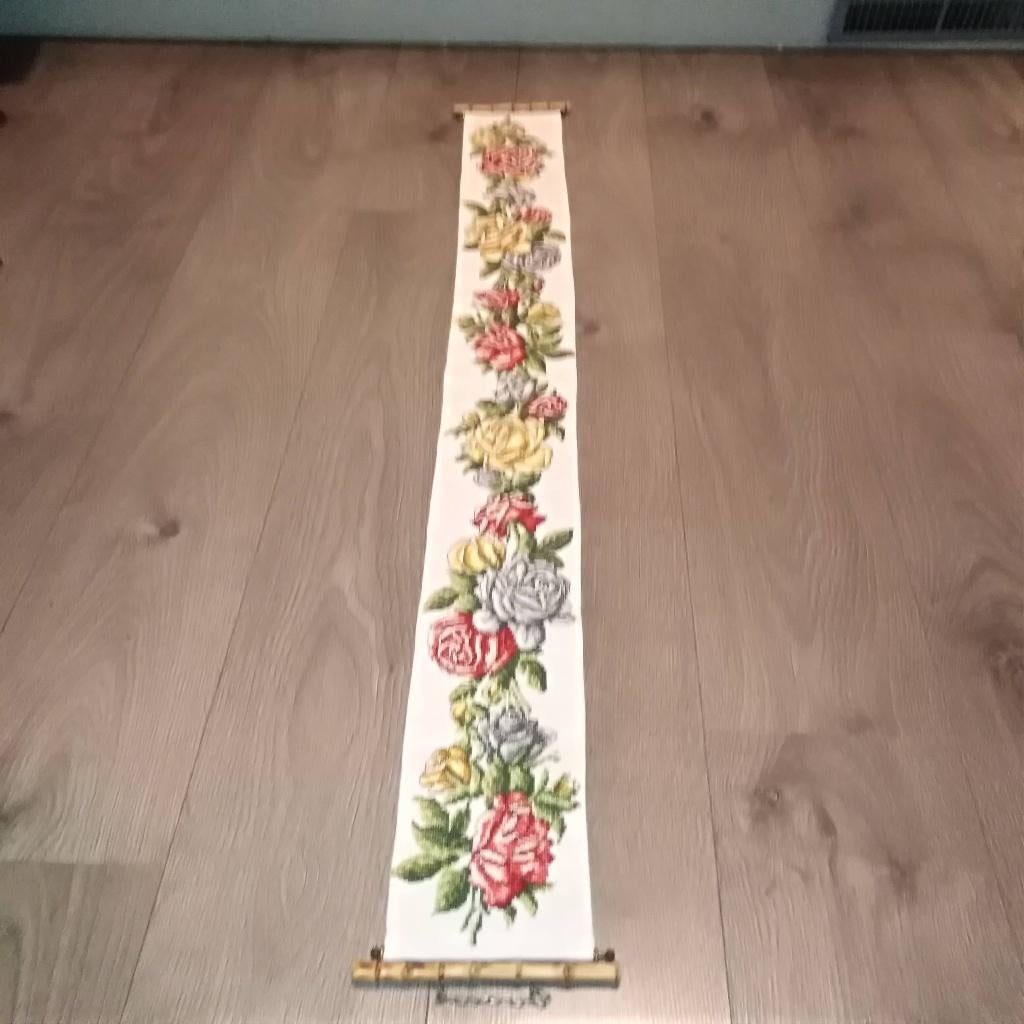 Schellekoord met rozen, Ophalen, Gebruikt, Handborduren, Overige typen