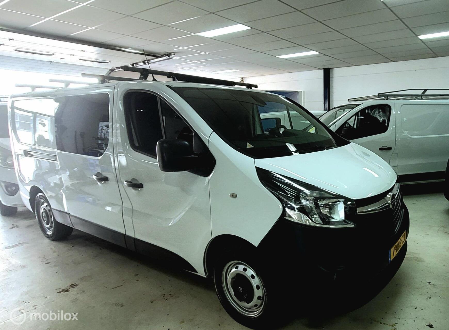 Opel Vivaro 1.6 CDTI L1H1 Dub.Cabine Edition, Gebruikt, Euro 6, 2000 kg, Wit