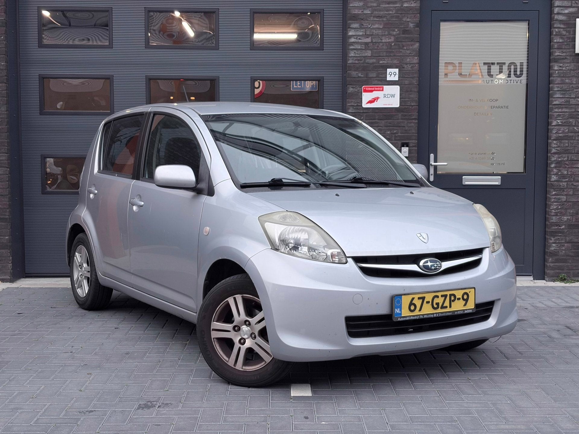 Subaru Justy 1.0 Comfort |Airco|APK|NAP|Elektrische ramen, Auto's, Voorwielaandrijving, Justy, Stof, Gebruikt
