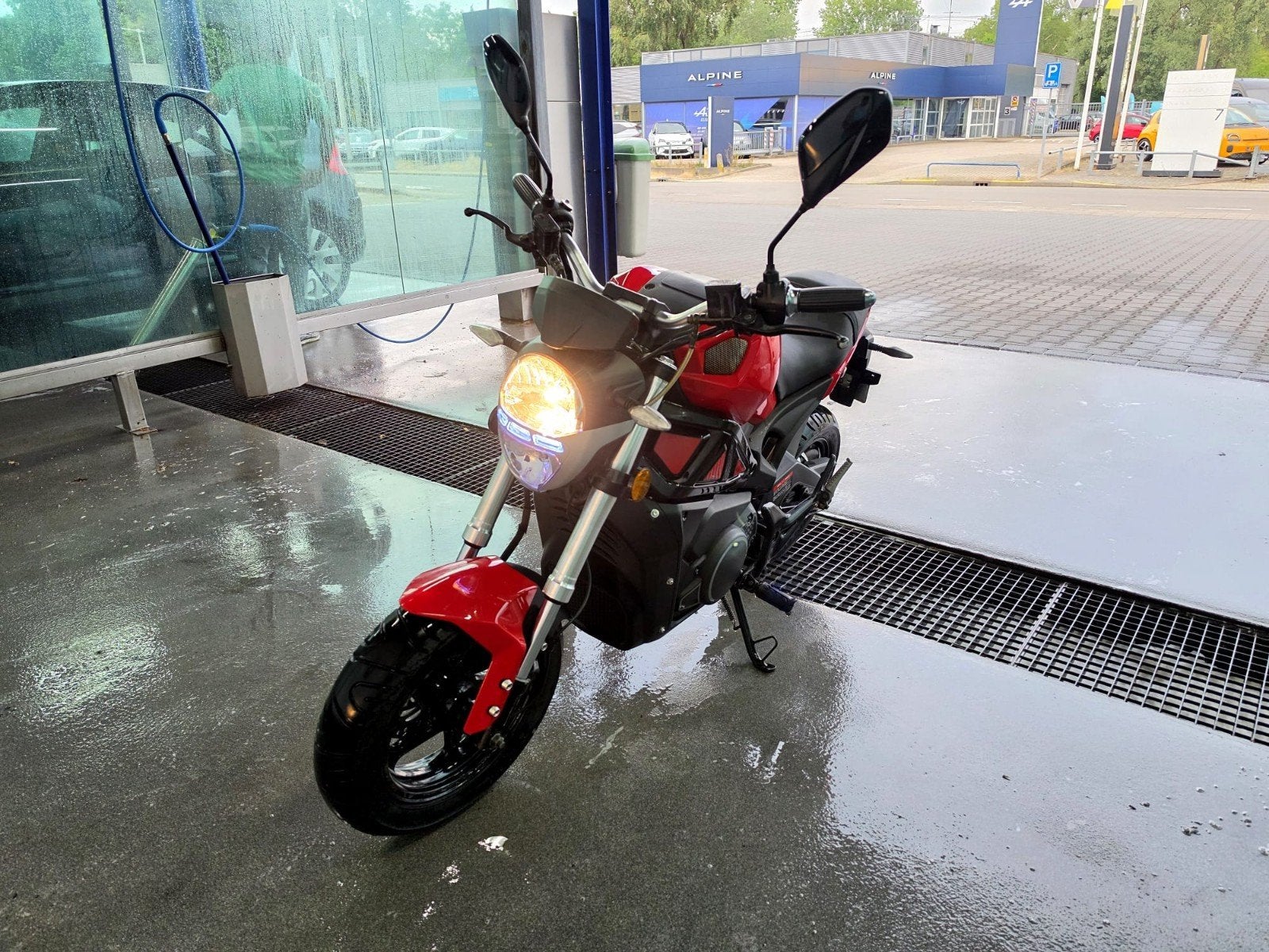 Elektrische Bromscooter Nieuwe Accu, Fietsen en Brommers, Scooters | Overige merken, Ophalen, Gebruikt, Elektrisch